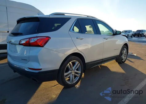 2019 Chevrolet Equinox Premier z USA, uszkodzony, nr VIN 2GNAXPEX8K6222219